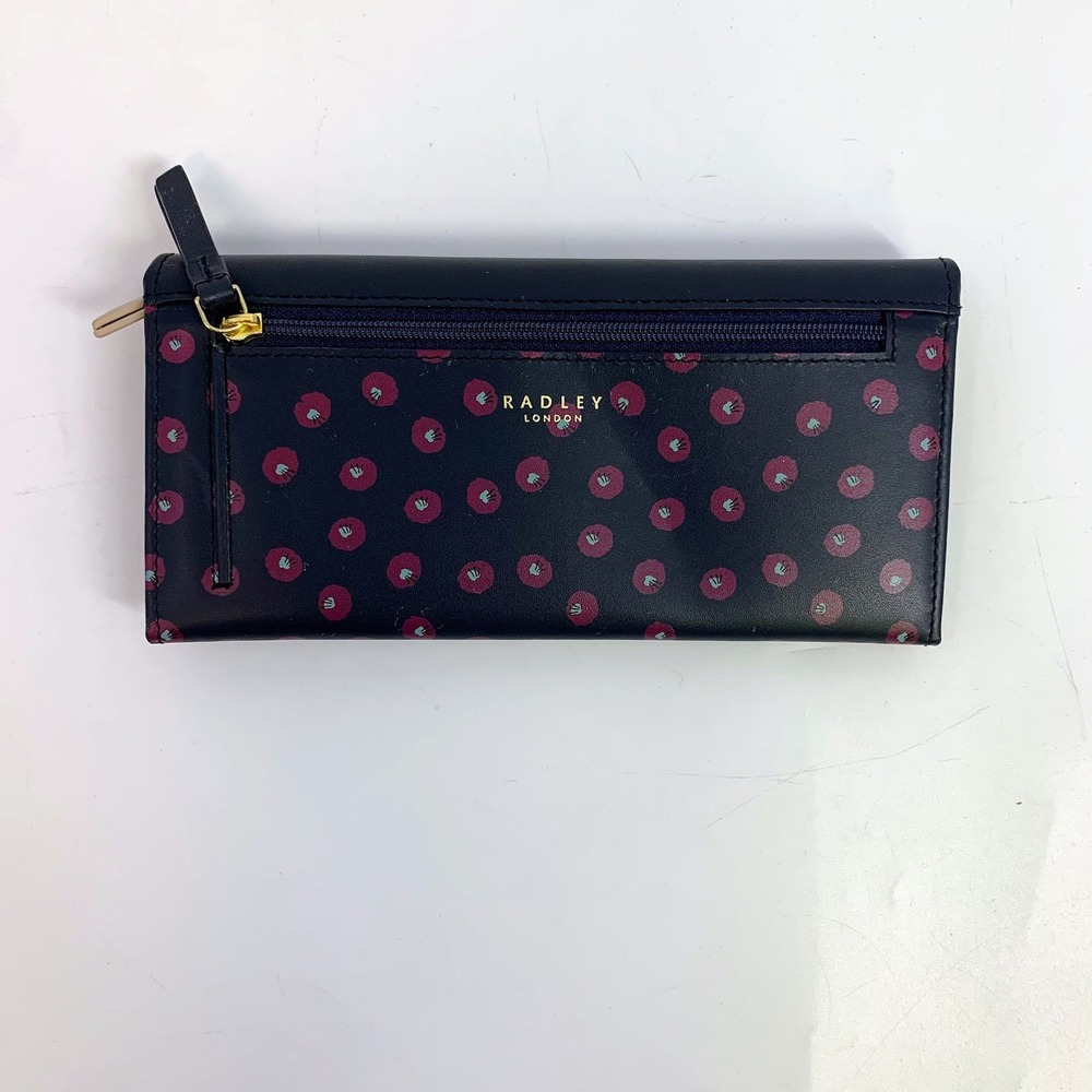 Bradley‎ London Hello Lovely Scottie & Bird Flapover Leather Wallet - Picture 2 of 8